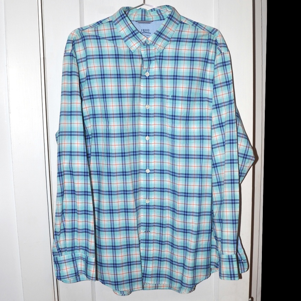 IZOD Saltwater Relaxed Classics XL long sleeve button-down shirt